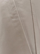 Alysi Women's Leather Trousers Grey, view 3