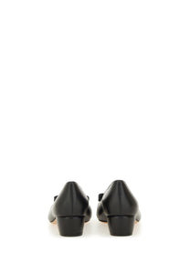 Ferragamo Women's Leather Vara Shoe Black