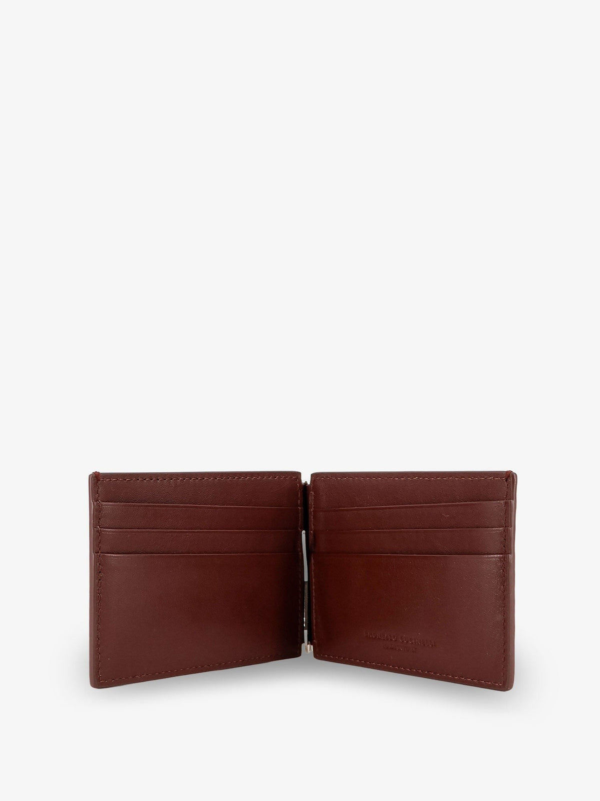 Brunello Cucinelli Men's Leather Wallet Beige, view 3