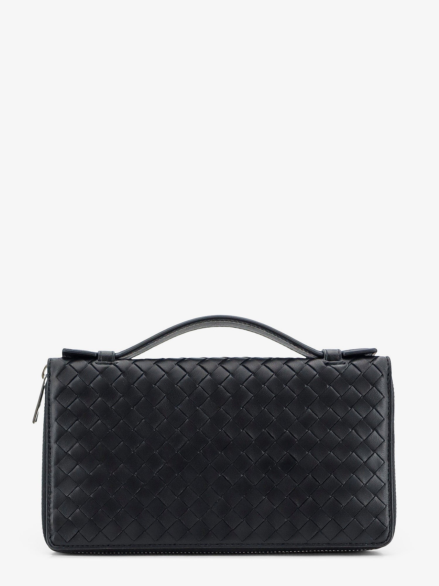 Bottega Veneta Men's Leather Wallet Black