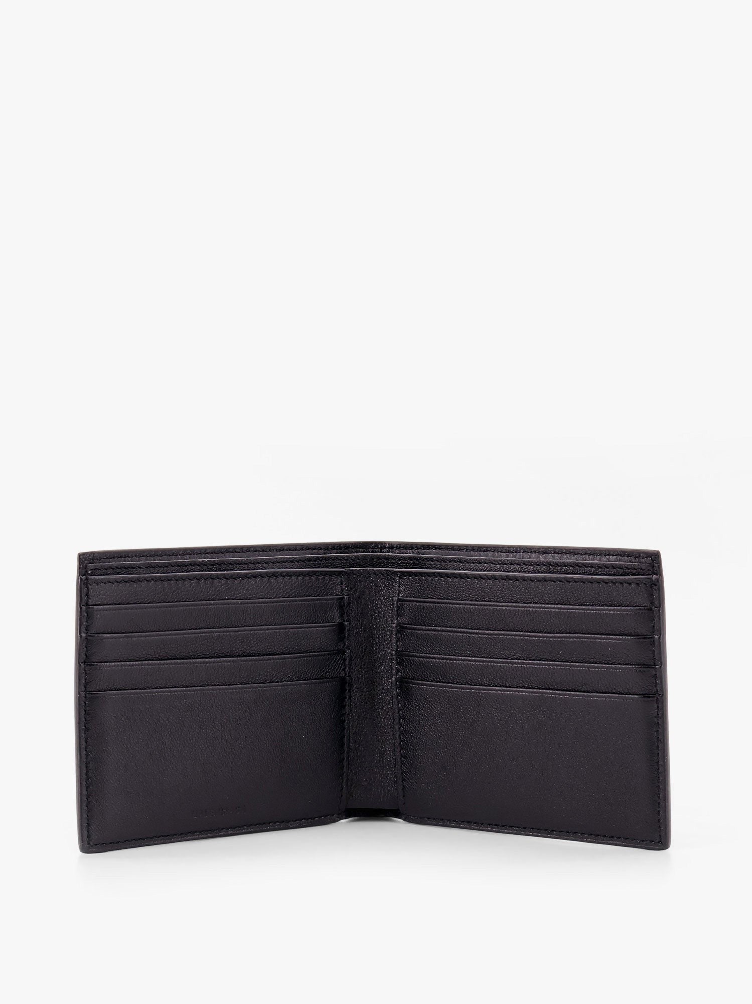 Balenciaga Men's Leather Wallet Black