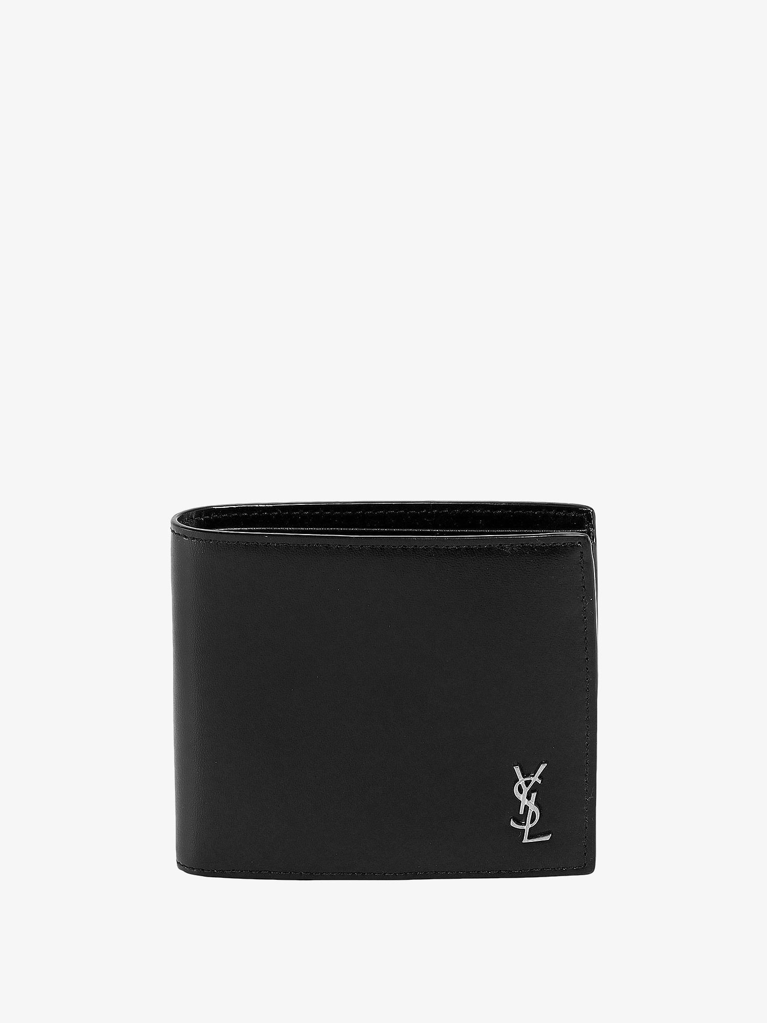 Saint Laurent Men's Leather Wallet Black