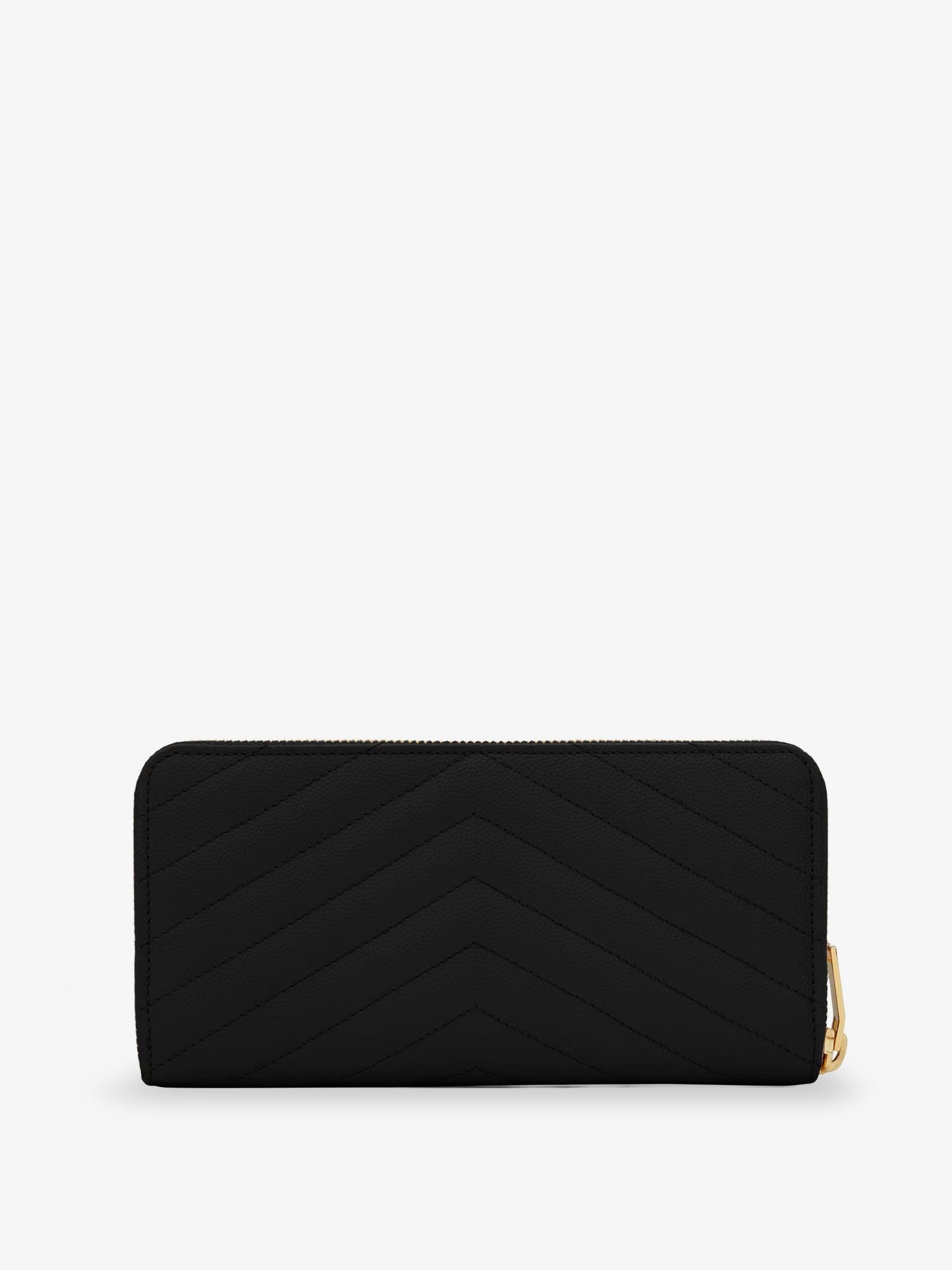 Saint Laurent Women's Leather Wallet Black