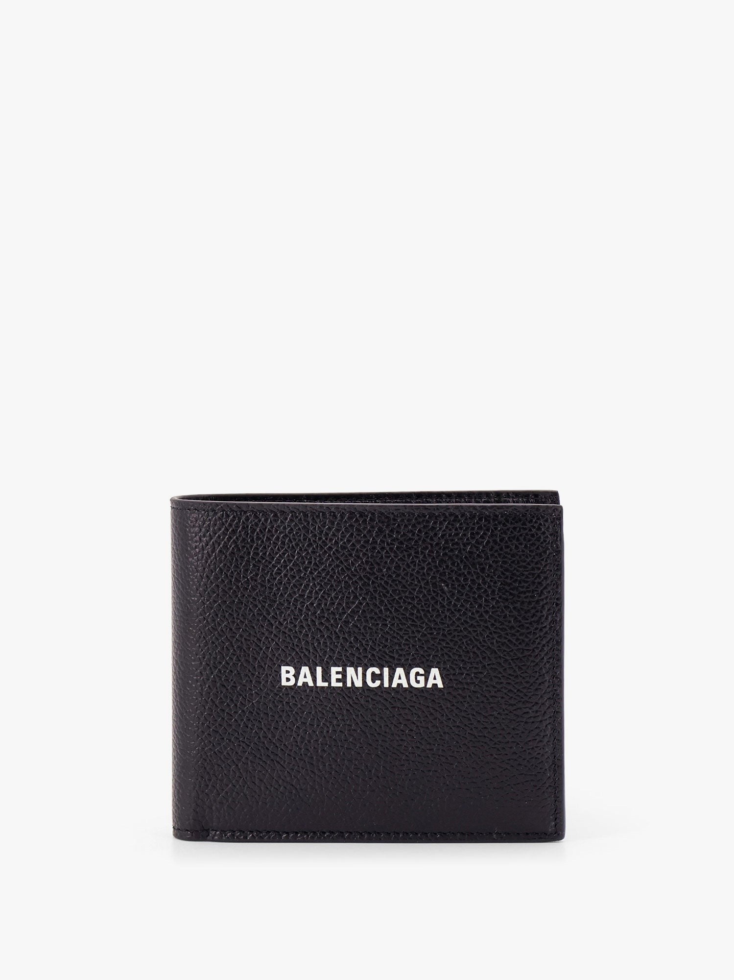 Balenciaga Men's Leather Wallet Black