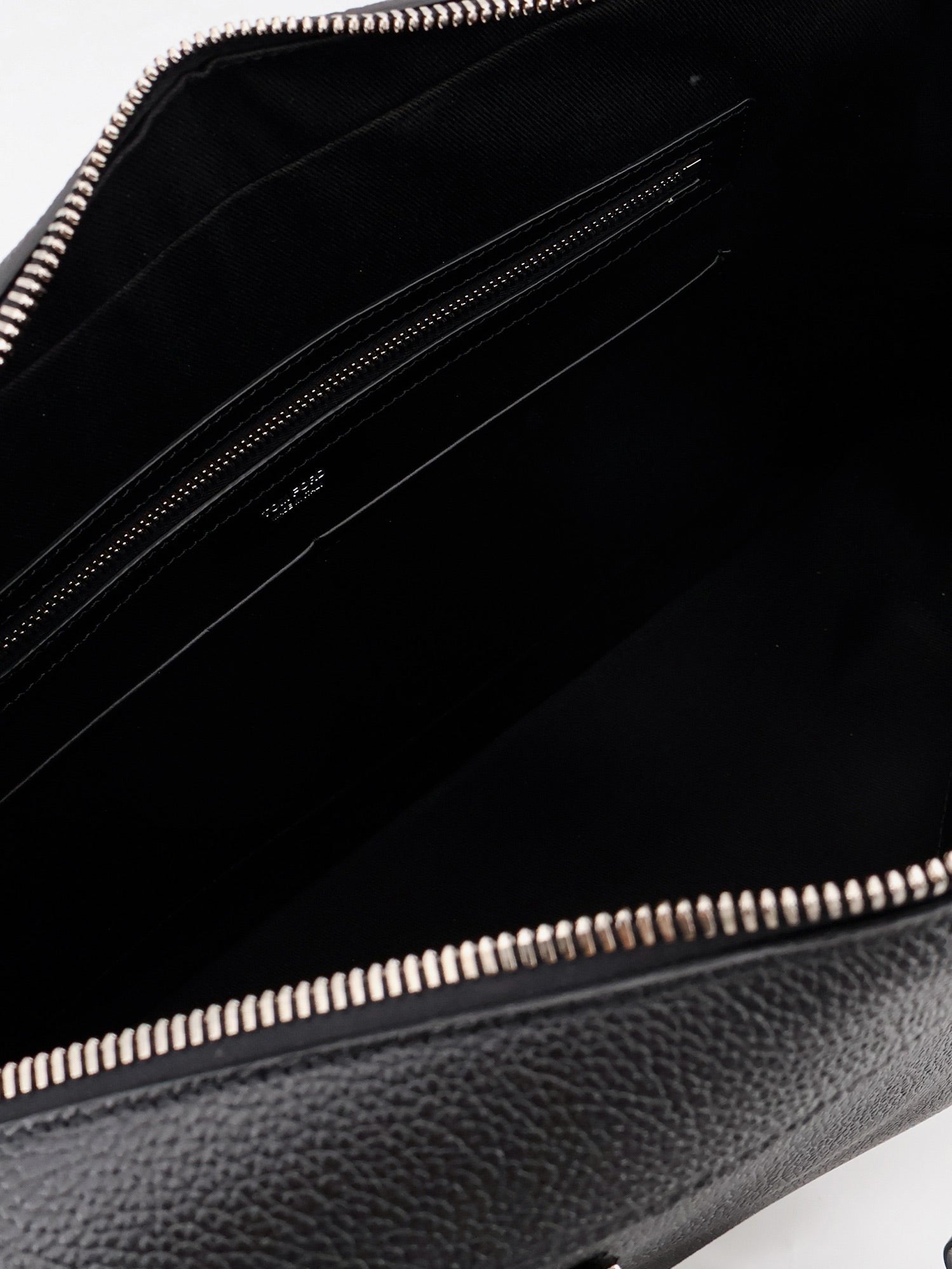 Tom Ford Men's Leather Work Bag Black