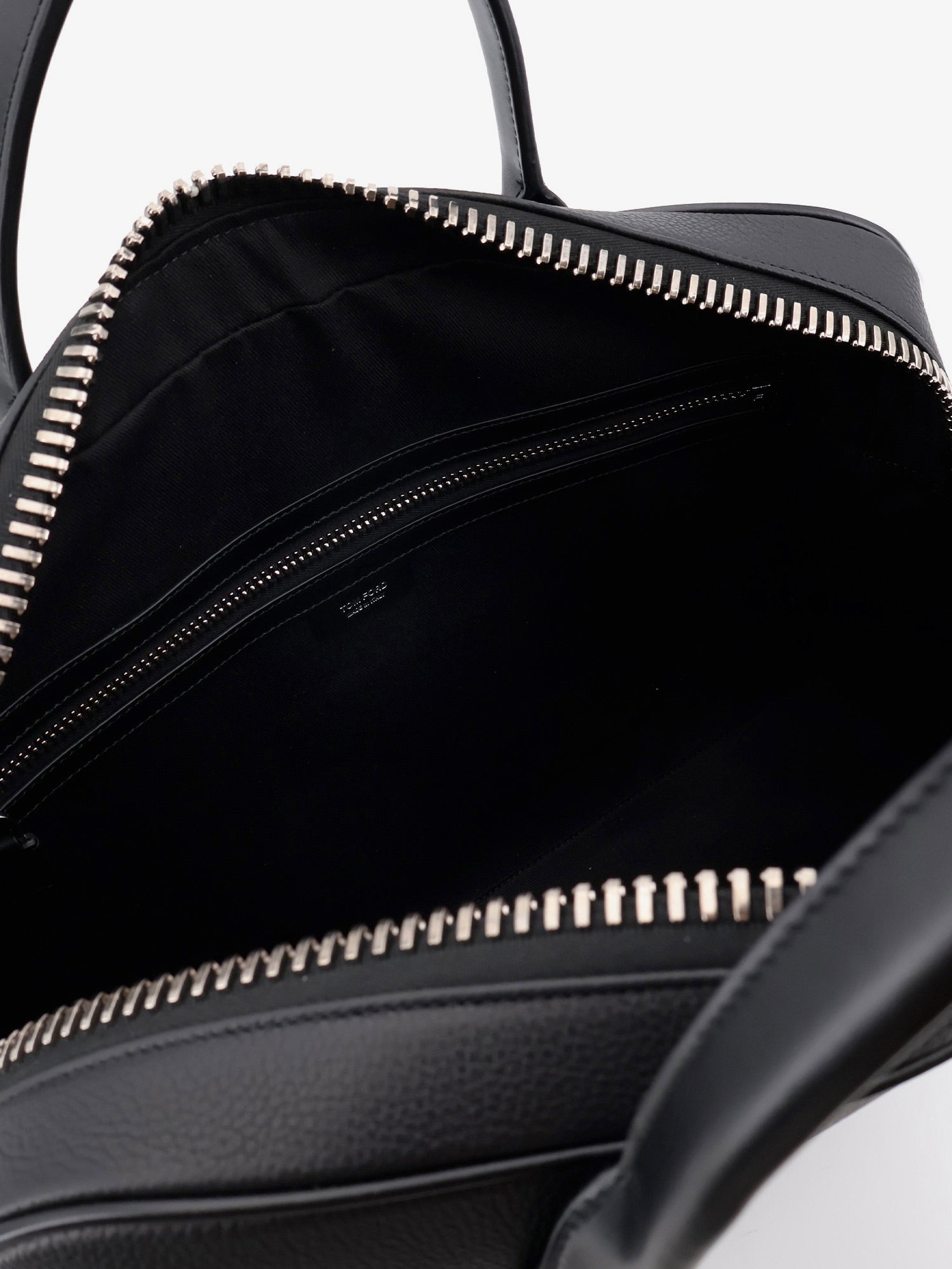 Tom Ford Men's Leather Work Bag Black