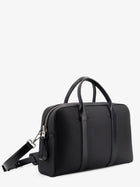 Tom Ford Men's Leather Work Bag Black, view 3