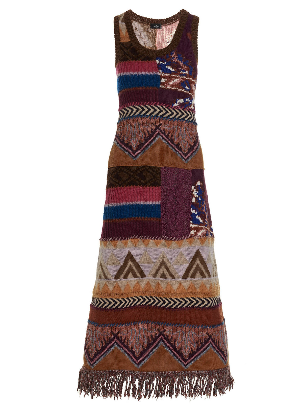 ETRO Lee Long Dress Gold