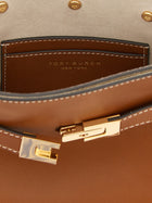 Tory Burch Lee Radziwill Petite Handbag Brown, view 4