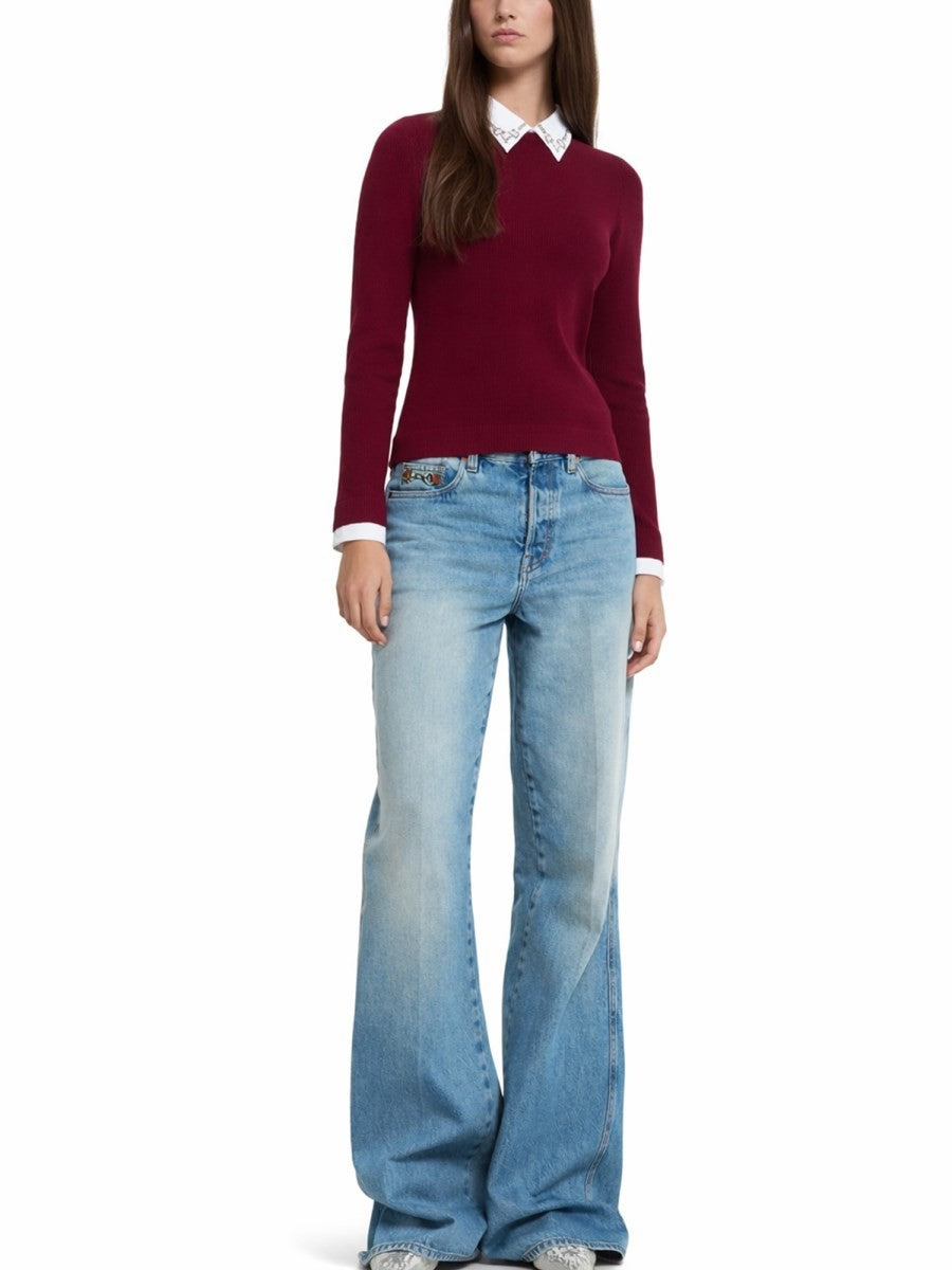 Gucci Women's Leg Jeans Blue
