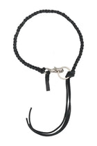Our Legacy Men's Braided Ladon Necklace Black, view 2