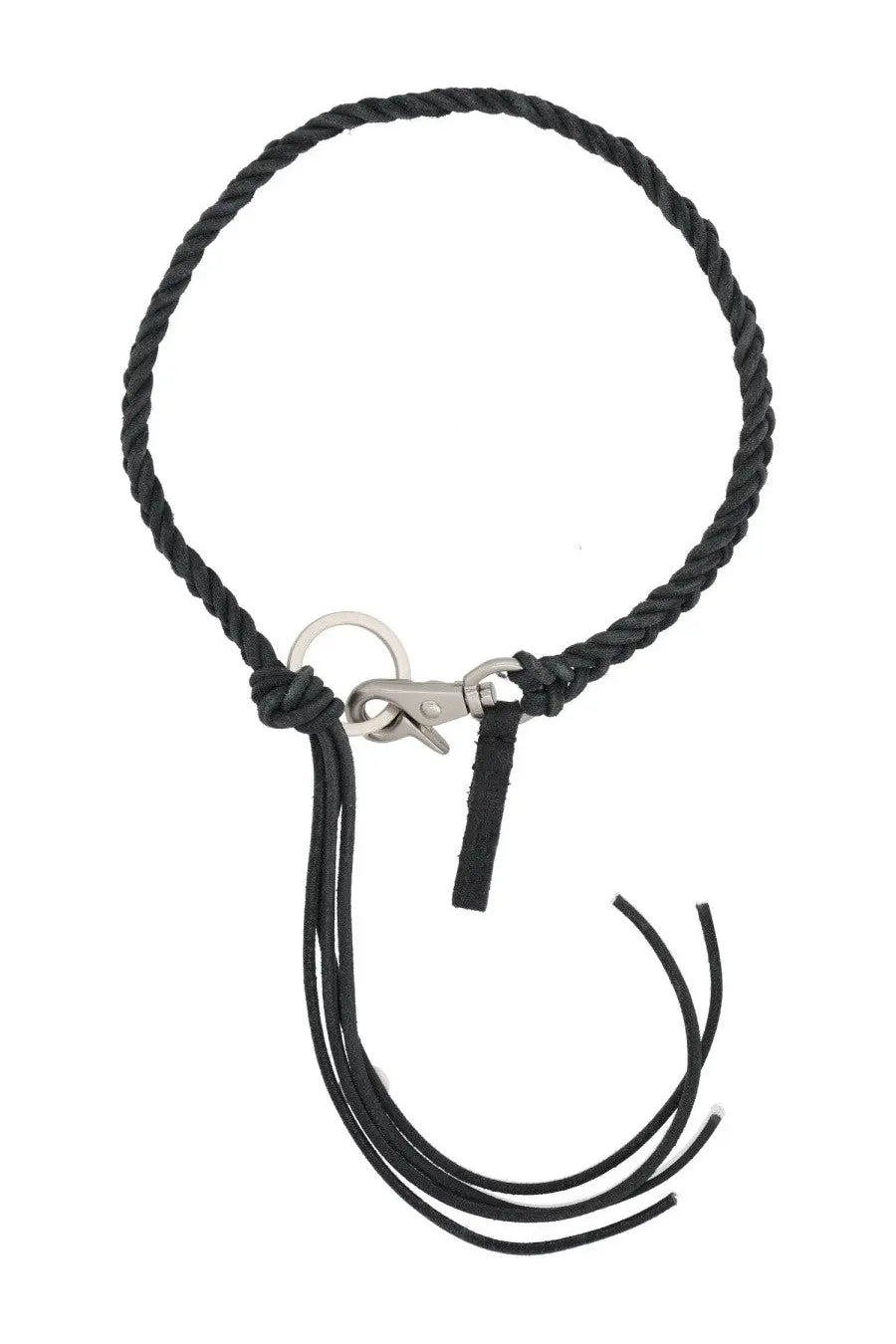 Our Legacy Men's Braided Ladon Necklace Black