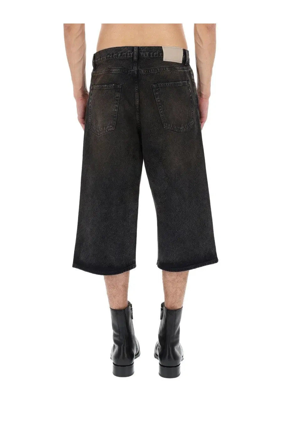 Our Legacy Men's Capri Cut Shorts Green, view 5