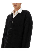 Our Legacy Men's Cardigan Scollo Black, view 4