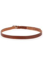 Our Legacy Men's Leather Belt Brown, view 3