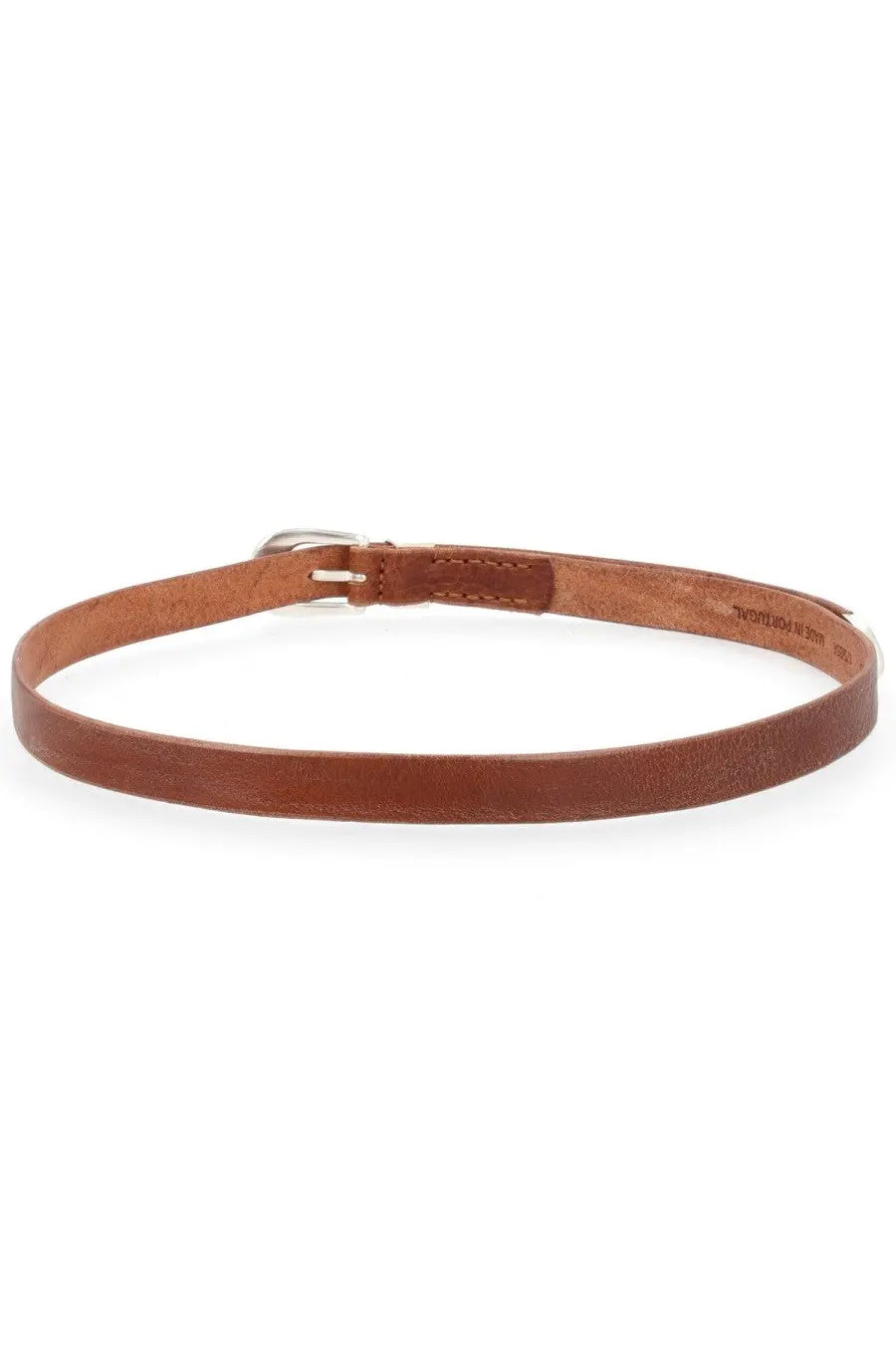 Our Legacy Men's Leather Belt Brown, view 3