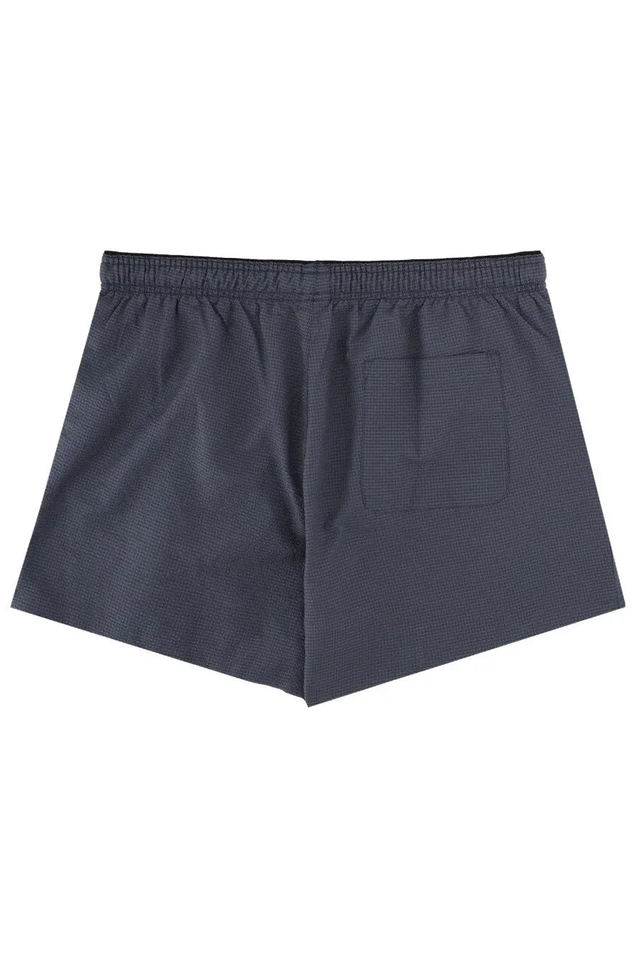 Dark gray our legacy men’s costume da bagno shorts in misto cotone with textured pattern and elastic waistband
