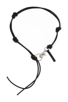 Our Legacy Men's Leather Keychain Black
