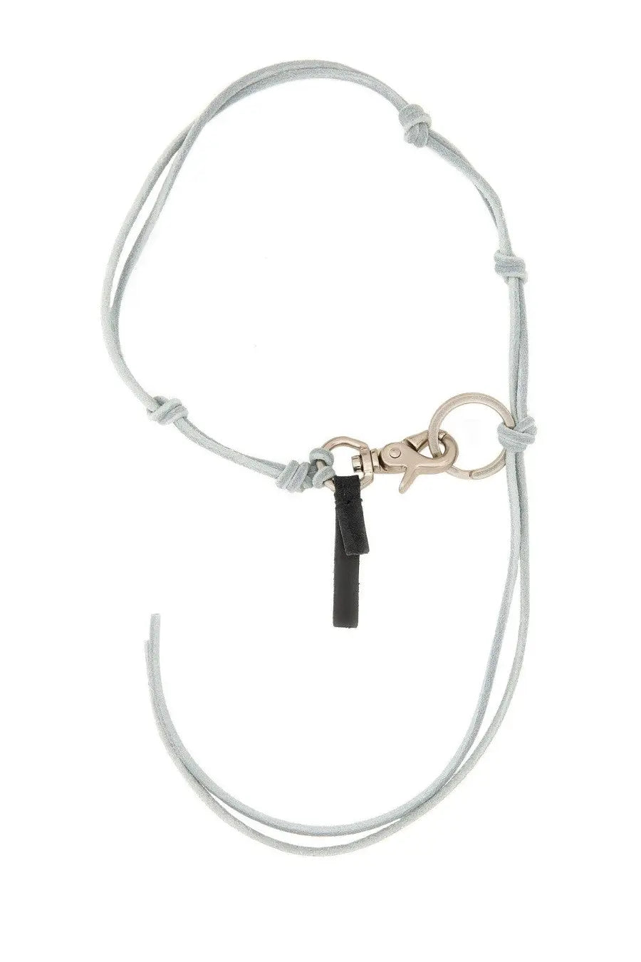 Our Legacy Men's Leather Keychain Blue, view 2