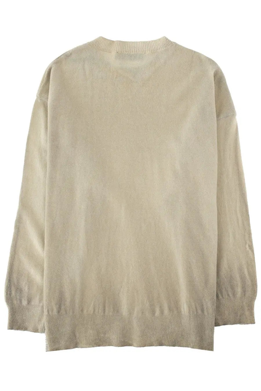Our Legacy Men's Slant Knit Sweater Beige, view 2