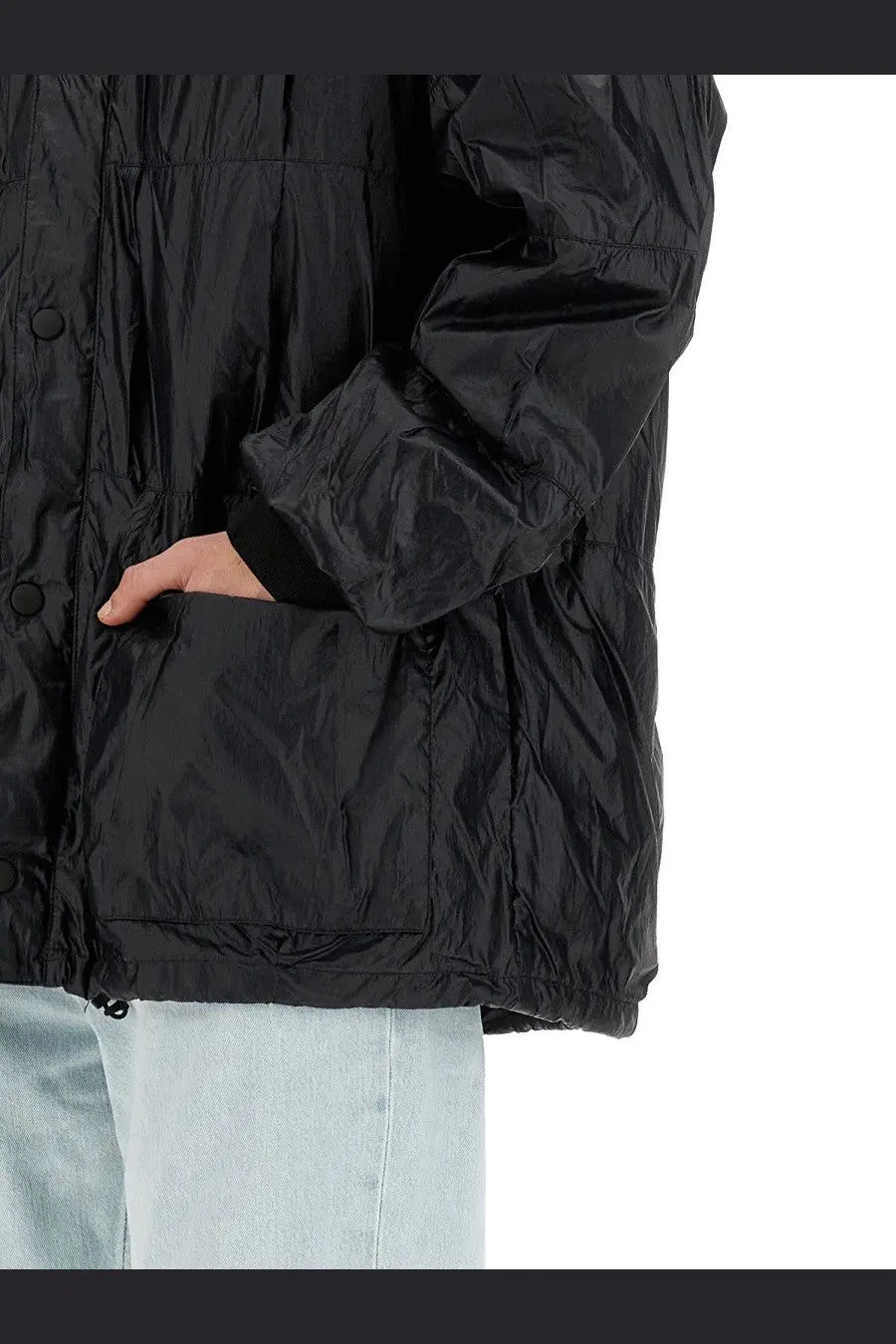 Our Legacy Men's Nylon Jacket Black, view 4