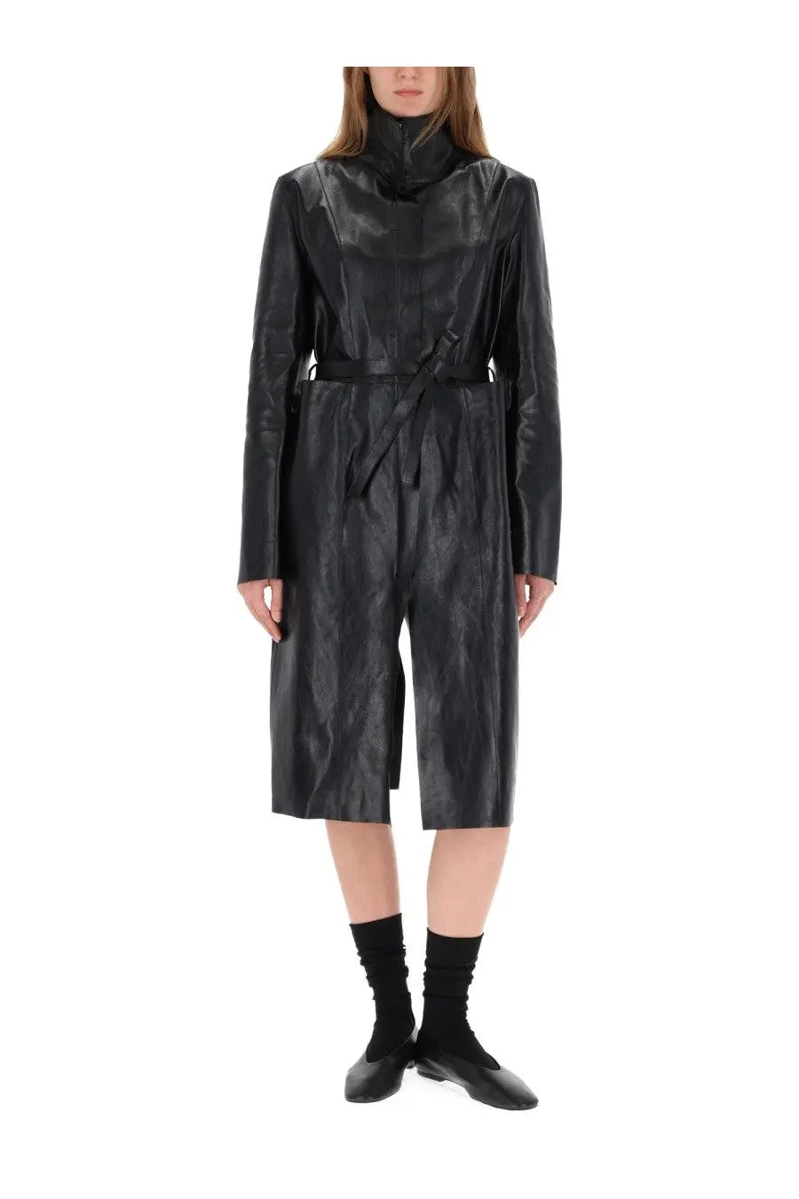 Our Legacy Women's Concealed Coat Black, view 4