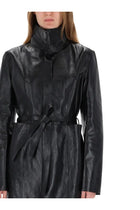 Our Legacy Women's Concealed Coat Black, view 2