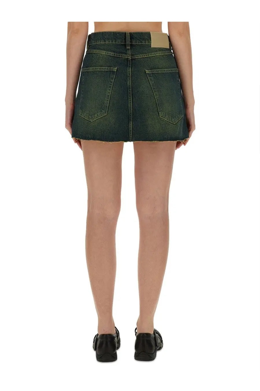 Our Legacy Women's Malibu Cover Skirt Green, view 3