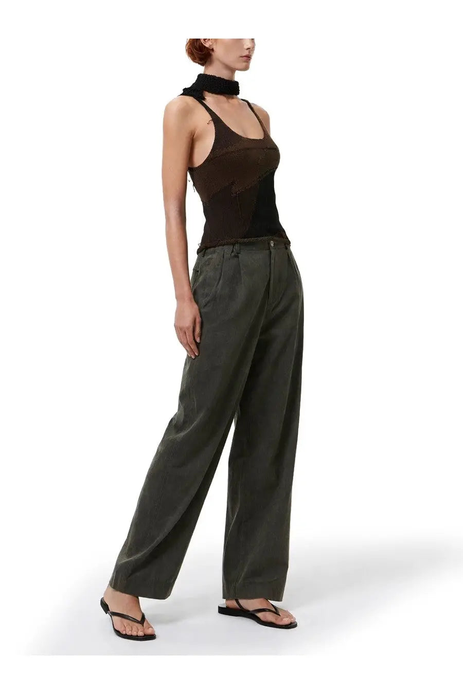 Our Legacy Women's Top Solo Brown, view 2