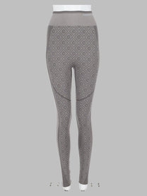 Casablanca Women's Leggings Senza Cuciture Con Motivo Monogram Grey