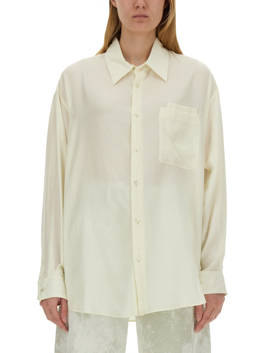 LEMAIRE - Lemaire Lyocell Shirt - Woman-&gt;Clothing-&gt;shirts