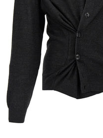 LEMAIRE - LEMAIRE - ’Relaxed Twisted’ cardigan - Men’s Knitwear