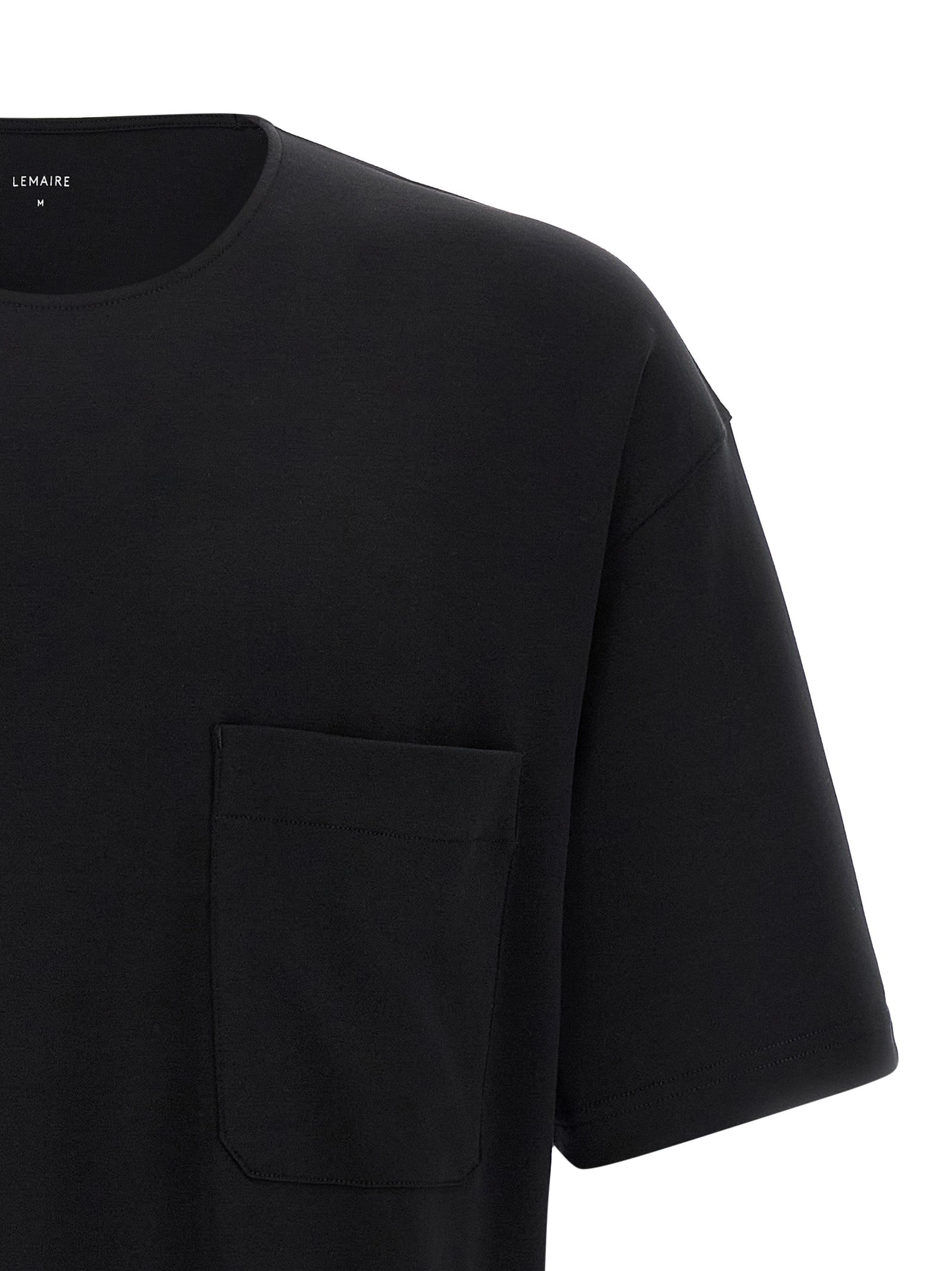 LEMAIRE - LEMAIRE - Cotton and silk t-shirt - Men’s Tops