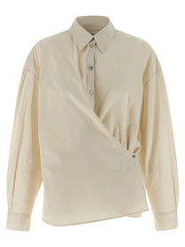 LEMAIRE - LEMAIRE - ’Straight Collar Twisted’ shirt - Women’s Tops