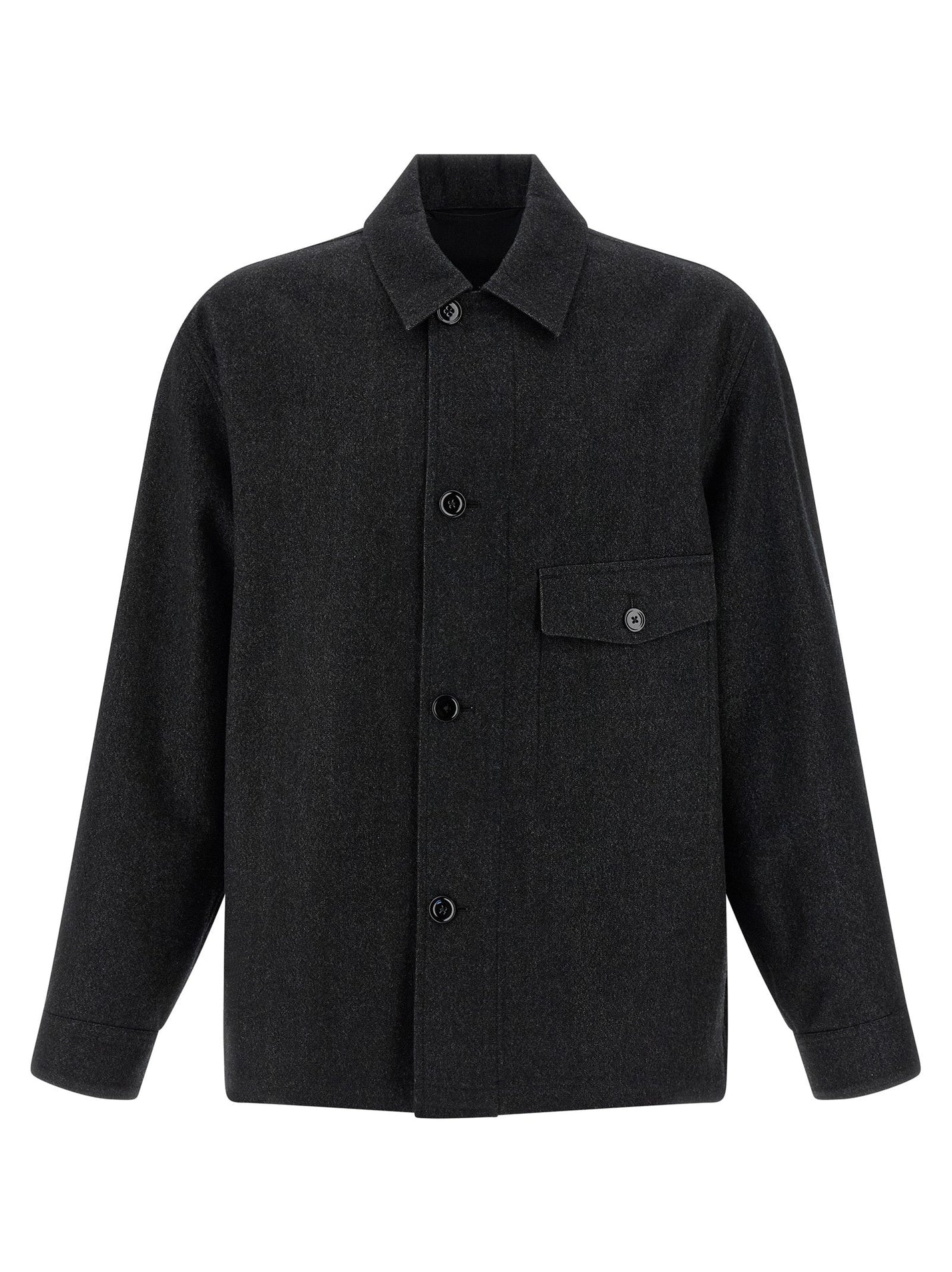 LEMAIRE - LEMAIRE - Wool overshirt - Men’s Top
