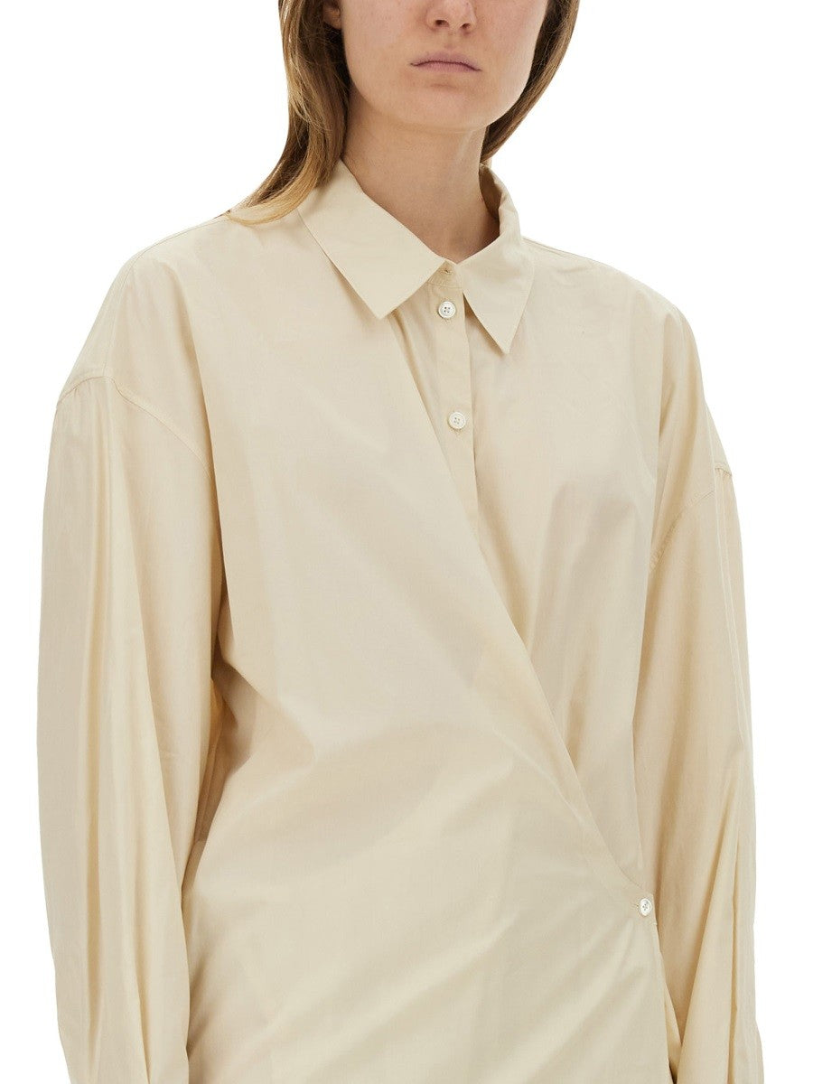 LEMAIRE - Lemaire ’Straight Collar Twisted’ Dress - Women’s Clothing