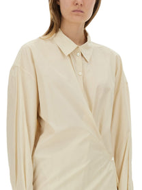 LEMAIRE - Lemaire ’Straight Collar Twisted’ Dress - Women’s Clothing