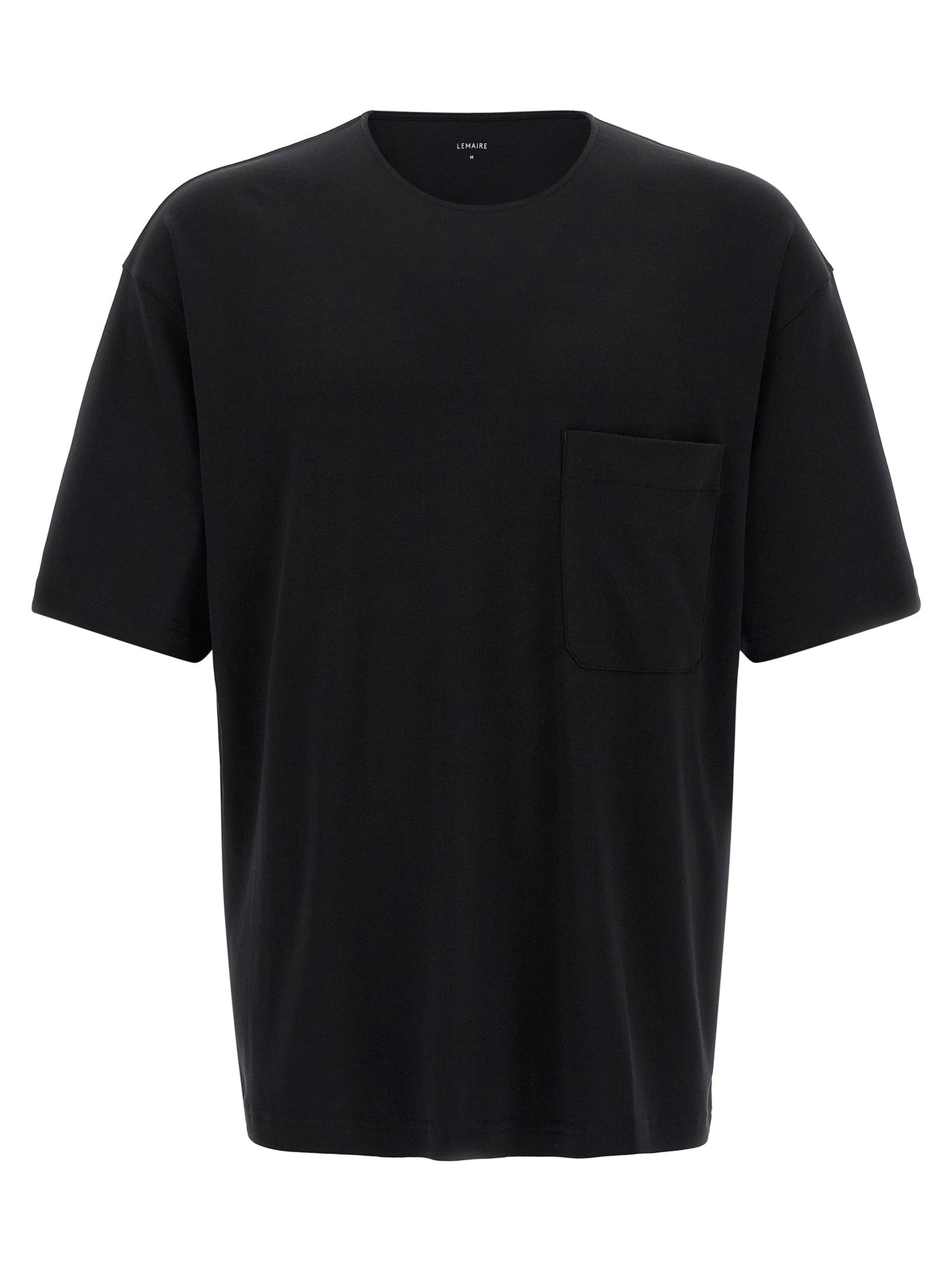 LEMAIRE - LEMAIRE - Cotton and silk t-shirt - Men’s Tops