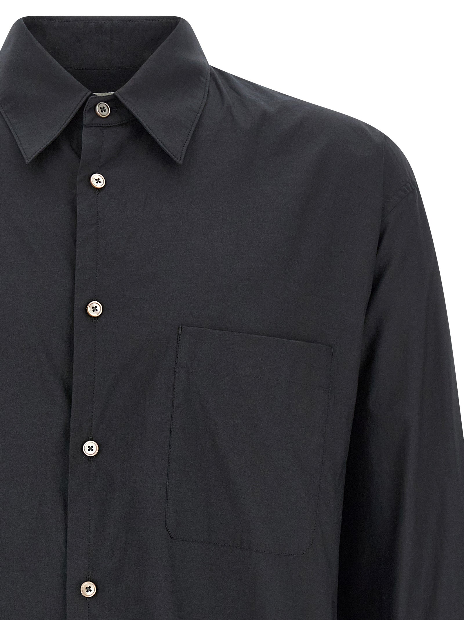 LEMAIRE - LEMAIRE - Cotton silk shirt - Men’s Tops