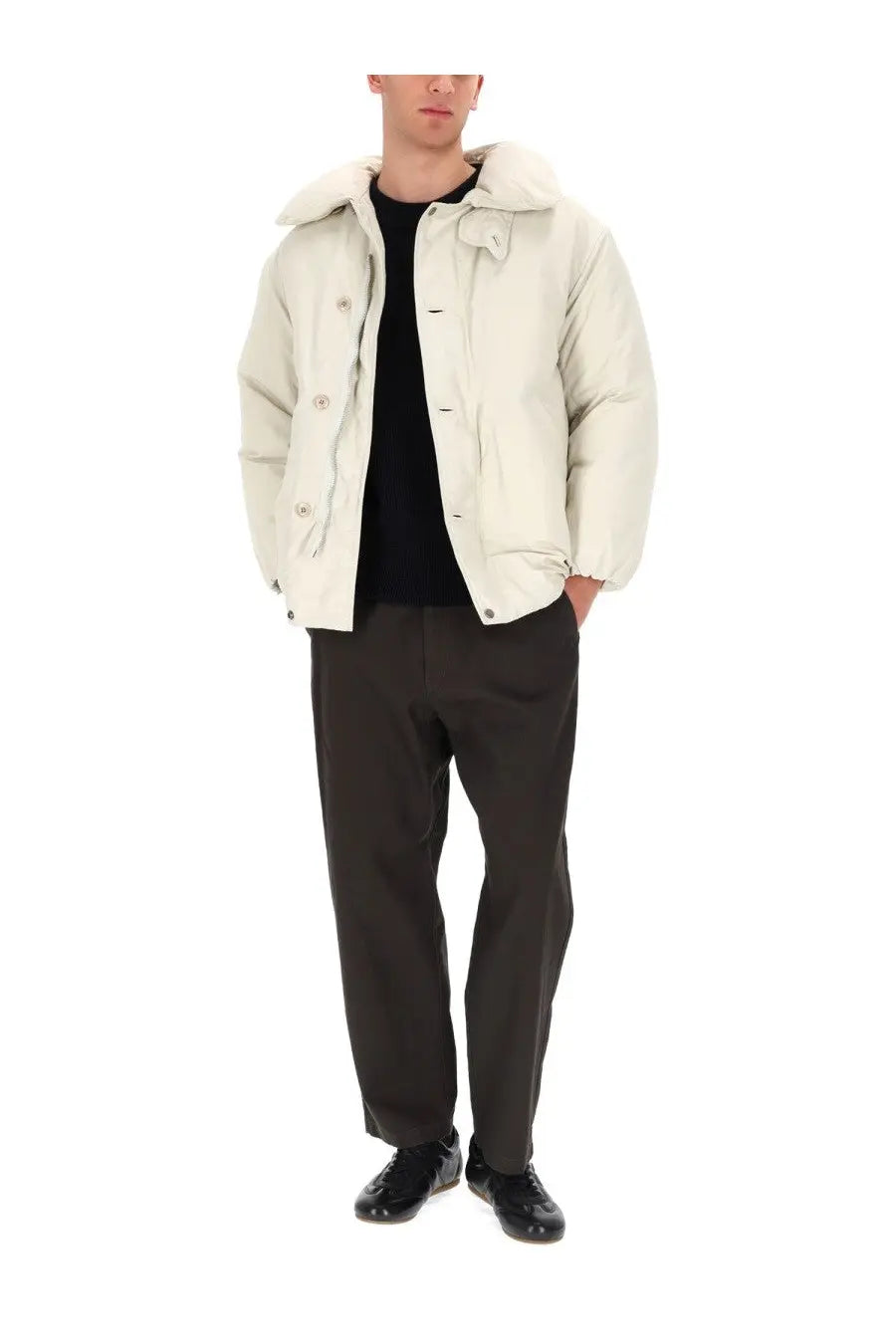 Lemaire Men's Blouson Jacket White, view 2
