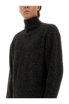 Lemaire Men's Turtleneck Sweater Black, view 4