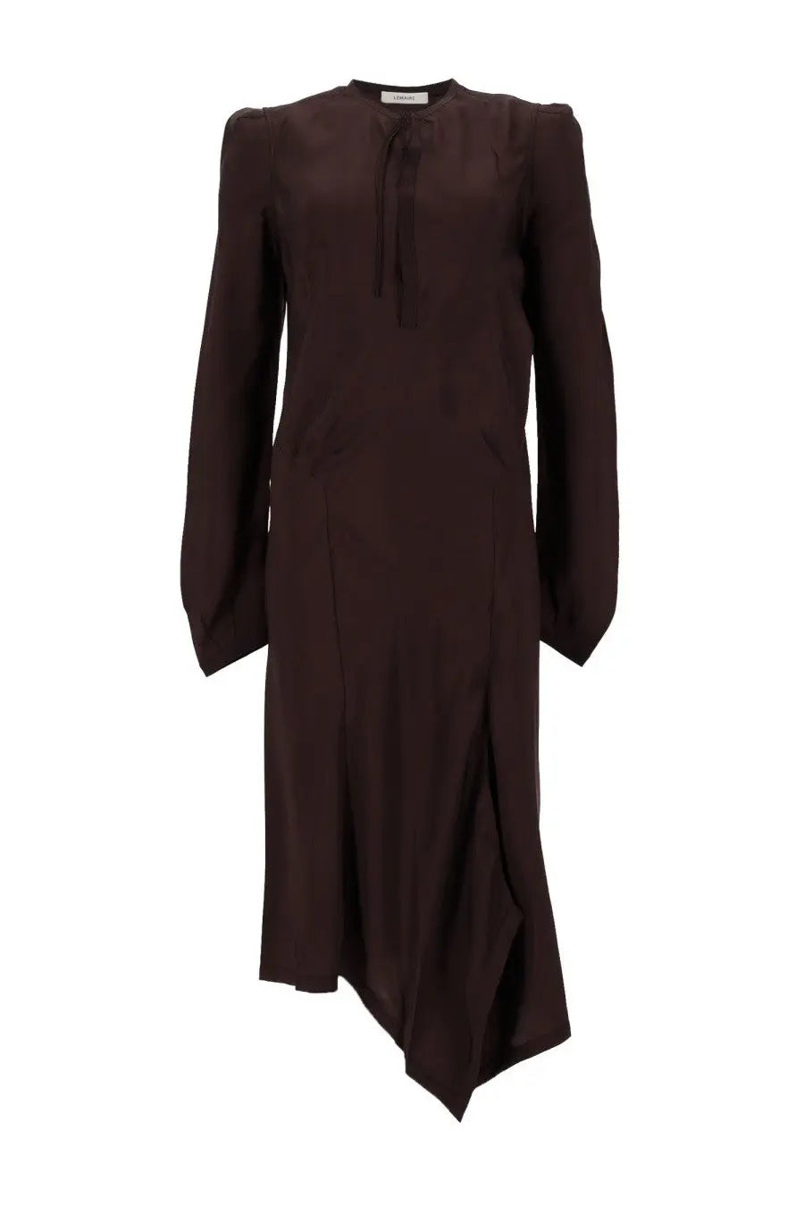 Lemaire Women's Pleated Dress Brown