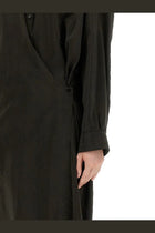 Lemaire Women's Straight Collar Twisted Dress Brown, view 2