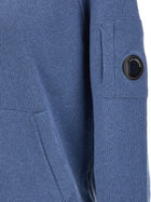 C.P. Company Lens Cardigan Blue
