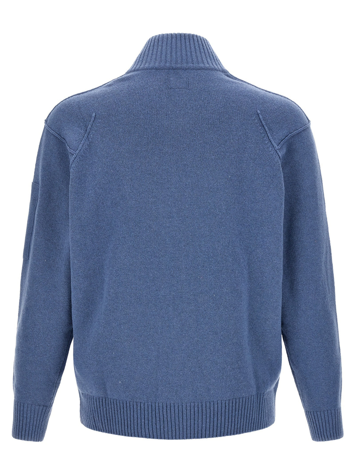 C.P. Company Lens Cardigan Blue