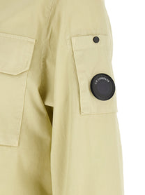 C.P. Company Lens Overshirt Beige