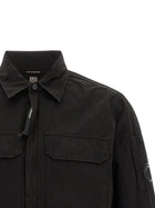 C.P. Company Lens Overshirt Black, view 3