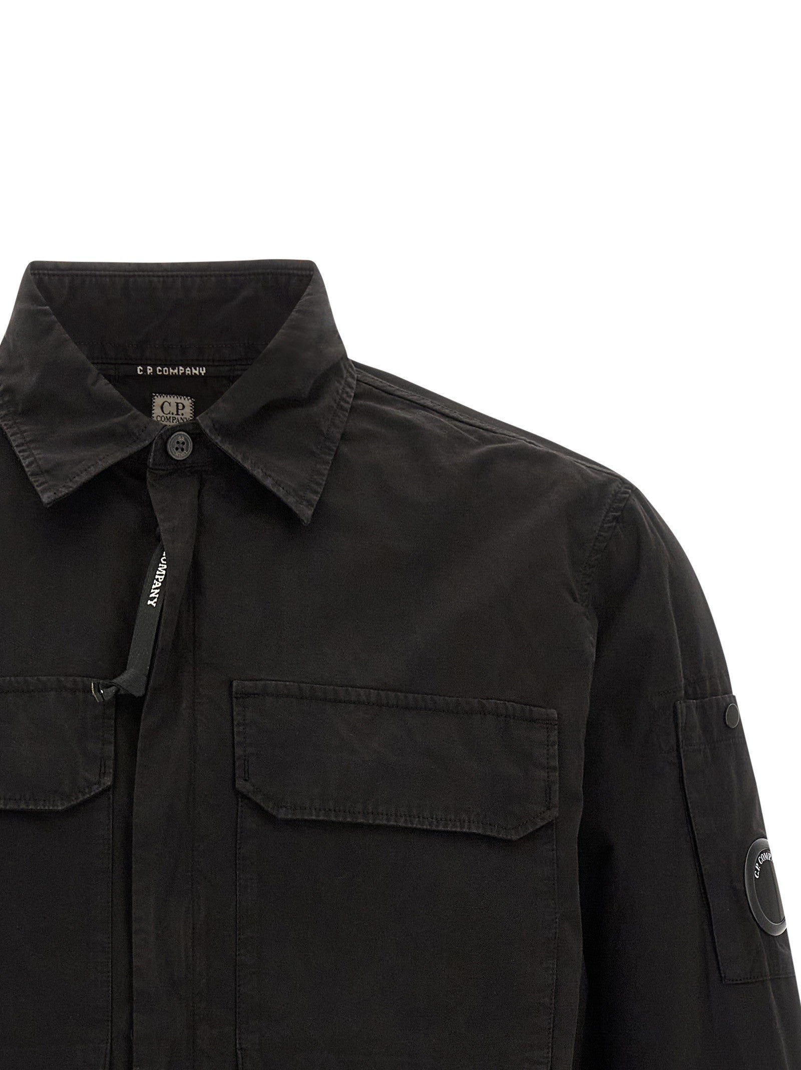 C.P. Company Lens Overshirt Black