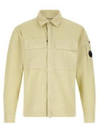 C.P. Company Lens Overshirt Beige