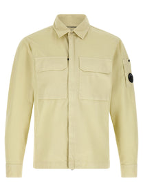 C.P. Company Lens Overshirt Beige